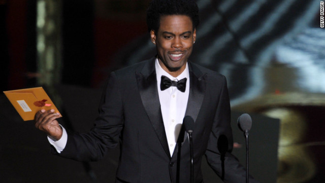 <br/>Chris Rock brought the laughs when he presented the award for best animated feature. No stranger to working on animated films, Rock said, "If you're a fat woman, you can play a skinny princess. If you're a white man, you can play an Arabian prince. And if you're a black man, you can play a donkey or a zebra." (Rock voiced a zebra in the "Madagascar" franchise and comedian Eddie Murphy voiced a donkey in the "Shrek" films.)