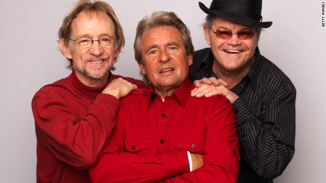 <br/>Tork, from left, Jones and Dolenz pose during a portrait session to announce the band's 45th anniversary tour in London in 2011.