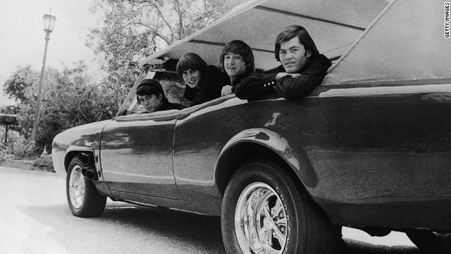 <br/>Band members pose for a promotional photo in the 1970's.