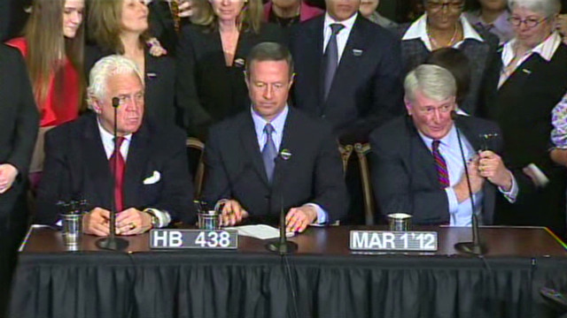 Maryland governor signs same-sex marriage bill - CNN.