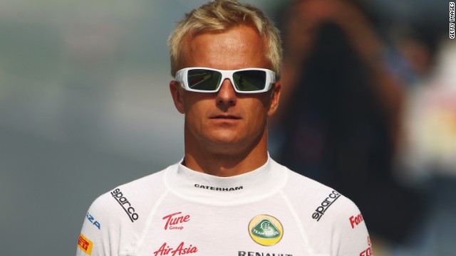 Finnish driver Heikki Kovalainen has spent three of his six years in F1 with the Caterham team.