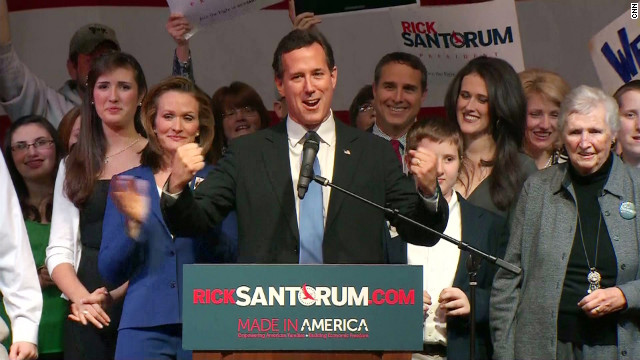 Rick Santorum: "Estamos listos para ganar en todo el país"