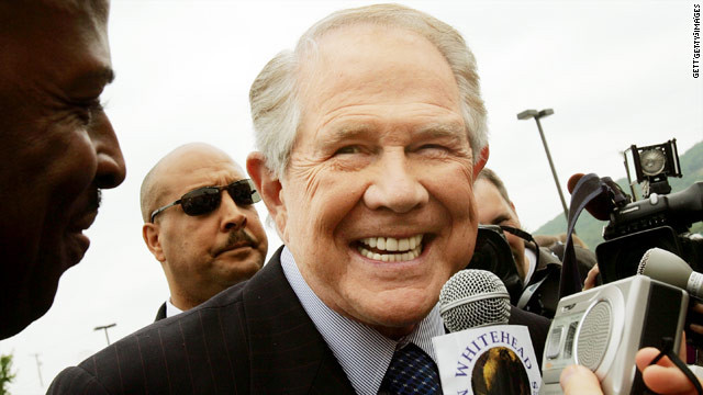 Televangelist Pat Robertson says he'd like a 