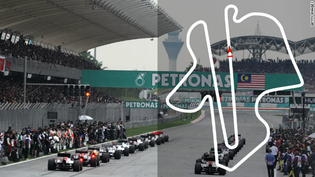 Malaysian Grand Prix: March 25, Kuala Lumpur <br/><br/>Defending champion: Sebastian Vettel, Red Bull