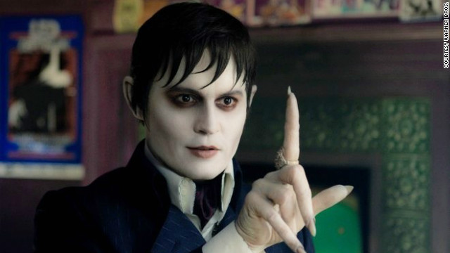 Johnny Depp stars as Barnabas Collins in Tim Burton's 