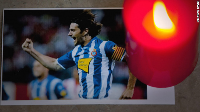Spanish football has been hit by two such tragedies in recent times. In August 2009, Espanyol skipper Daniel Jarque died after suffering a heart attack while at a preseason training camp in Italy.