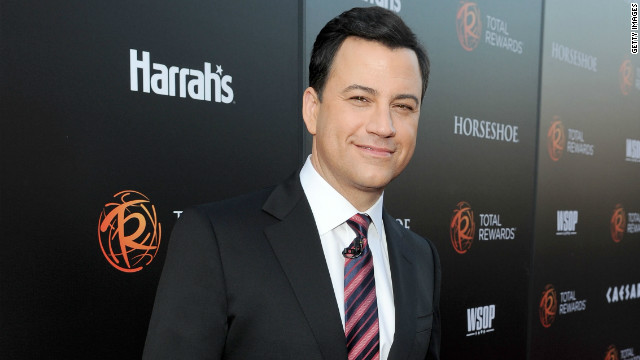 Jimmy Kimmel to host 64th Primetime Emmys
