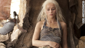 Daenerys (Emilia Clarke) is down on her luck at the end of Season One. But never discount someone with dragons.