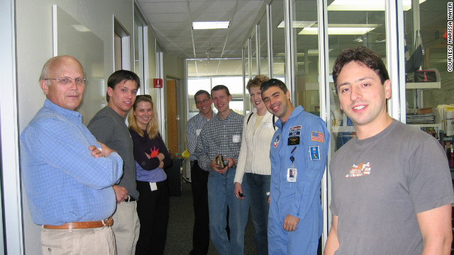 Early days at Google, Halloween 2004. After agonising over 14 job offers, she chose to join Google in 1999 because, she says, "I felt like the smartest people were there, I felt like it was a risk and I felt like it was something I wasn't really prepared to do."