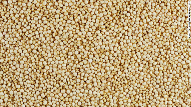 Quinoa is the popular whole-grain du jour because it also contains a good dose of protein to help build muscle. Yet including any type of whole grain in your diet -- from barley to brown rice -- will aid in weight loss by filling you up for fewer calories. 