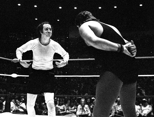 andy kaufman slapped on letterman