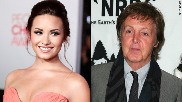 Demi Lovato: I almost ran over Paul McCartney