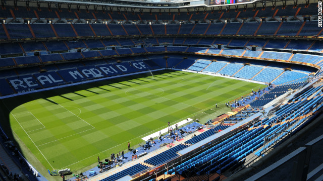 The pitch at Real Madrid's Santiago Bernabeu Stadium will be transformed into a tennis court for the Nadal and Djokovic match on July 14. It is hoped more than 80,000 fans will attend, making it the biggest one-off tennis match in history.