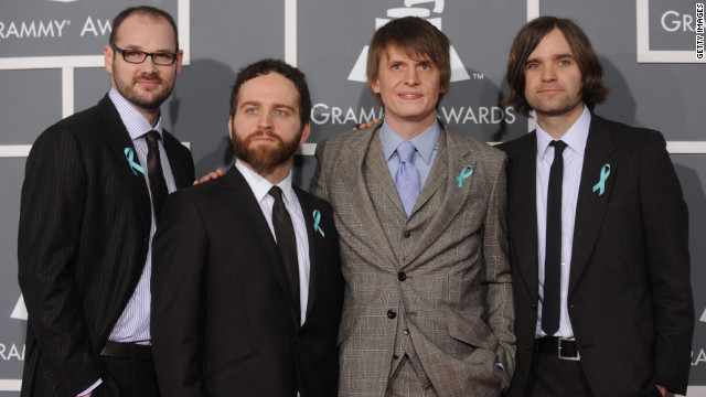 Death Cab for Cutie, shown here in 2009 at the Grammy Awards.