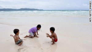 Life\'s a beach ... Boracay could be a big draw for Snowden in the island-rich Philippines.