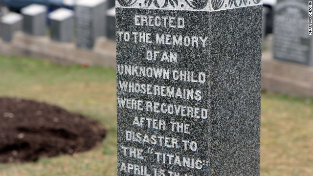 The Azamara stopped in Halifax, Nova Scotia, to visit the final resting place of some of Titanic's victims. About 120 passengers are buried at Fairview Lawn Cemetery.