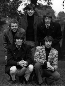 The Bee Gees sporting fashionable jackets in 1967.