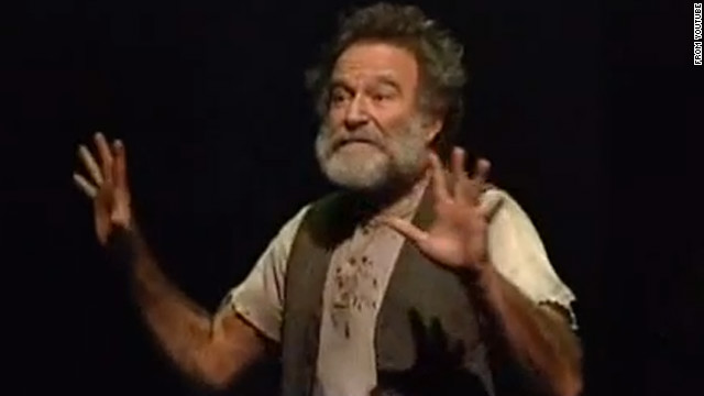 Robin Williams plays the title role in Rajiv Joseph's "Bengal Tiger at the Baghdad Zoo." The play, which takes place in Baghdad, opened in March 2011.