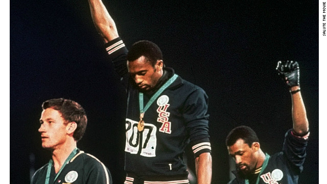 El héroe blanco del "black power" en México 1968