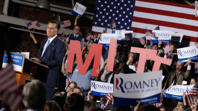 Romney gana las primarias en otros cinco estados, según proyecciones de CNN