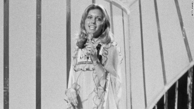 In 1974, four years before she shot to stardom in "Grease," English-Australian singer Olivia Newton-John represented the UK in Eurovision, finishing fourth. Since then, the singer has racked up five number one singles in the U.S. and won four Grammy awards. 