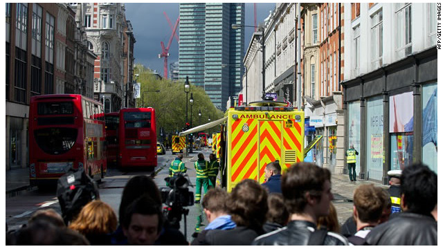 La policía de Londres arresta a un hombre que causó disturbios