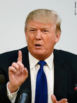 Donald Trump appeared at the Scottish parliament to express his objection to a proposed wind farm off the coast of his new golf course and hotel complex in Aberdeenshire. He claims he was misled by Scotland's first minister Alex Salmond over the offshore development.