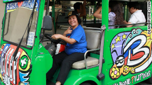 Women drive for equality in the Philippines