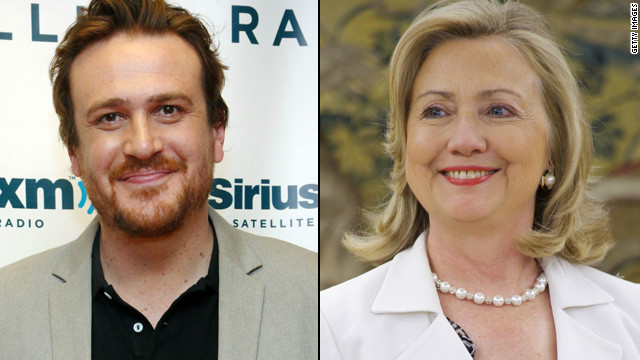 Hillary Clinton lets Jason Segel down easy