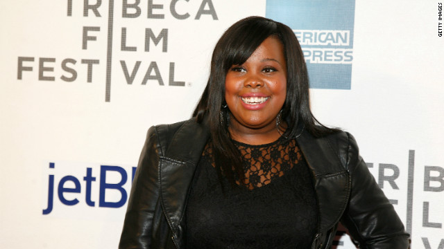 Amber Riley attends 