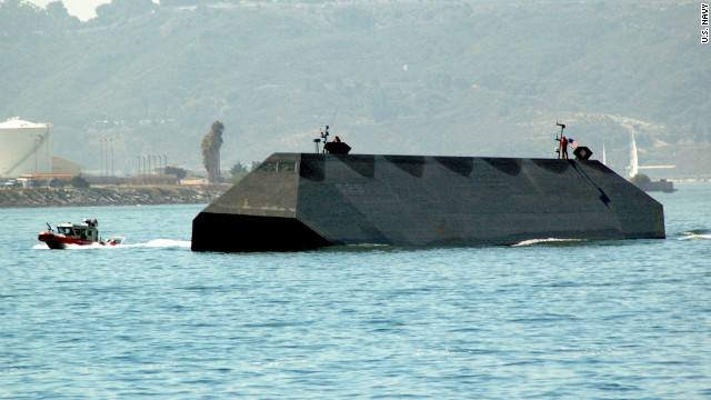 Here's your chance to own Navy stealth ship
