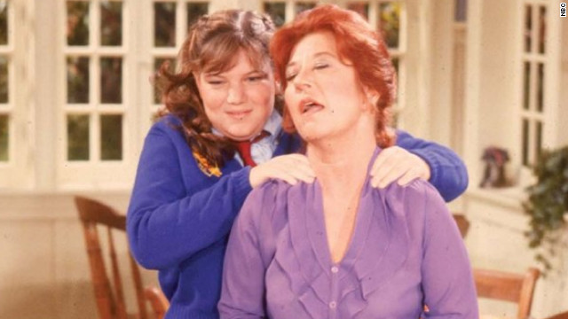 Another mother figure to make the list is "The Facts of Life's" Mrs. Garrett (Charlotte Rae), pictured here with Natalie Green (Mindy Cohn). Originally the housekeeper on "Diff'rent Strokes," Mrs. Garrett, the den mother-turned-dietitian at Eastland Academy, always had the girls' best interests at heart.