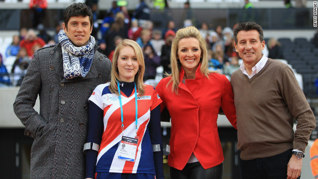 Paralympic gold medalist archer Danielle Brown also took part in the ceremony. The opening weekend included the British Universities and Colleges Sports Outdoor Championships, the first athletics meeting at the 80,000-seater stadium. 