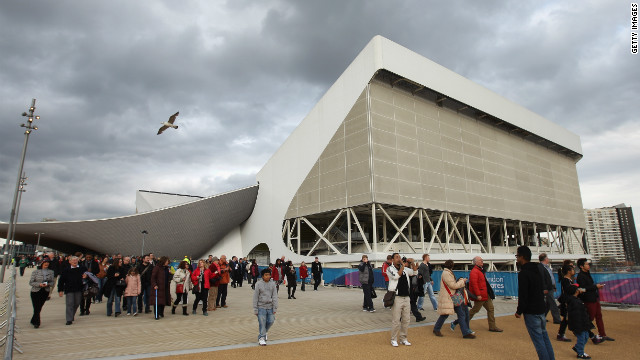 It was the first time many visitors had walked around the Olympic grounds, including the new aquatics center. They appeared cautiously optimistic about the site, with one family telling CNN the seats were comfortable but there was a lack of rubbish bins.<br/><br/><br/><br/>