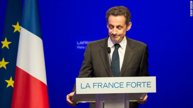 French President Nicolas Sarkozy played a world role that's unlikely to be