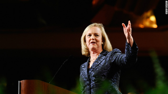 Meg Whitman is the head of information technology company Hewlett-Packard, which came 15th on this year's overall Fortune 500 list. 