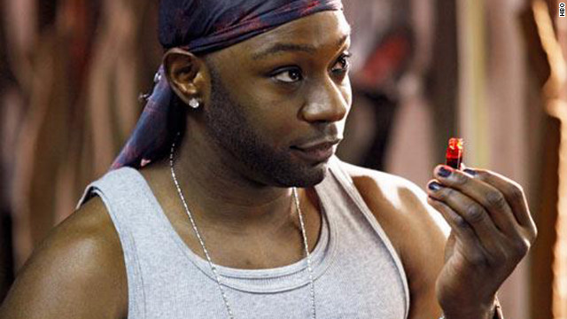 "True Blood's" Lafayette Reynolds, played by Nelsan Ellis, works as a cook and gay prostitute on the HBO series.