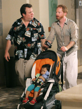 "Modern Family's" Mitchell Pritchett (Jesse Tyler Ferguson) and Cameron Tucker (Eric Stonestreet) adopted a baby girl named Lily on the sitcom's pilot episode in 2009. The pair made plans to adopt another child during the third season of the show, which currently airs on ABC.