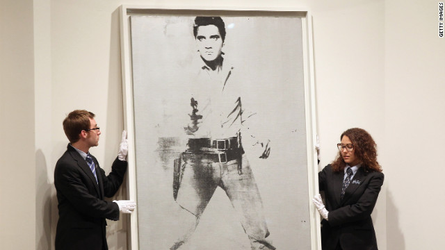 Un retrato de Elvis hecho por Warhol es vendido en 37 millones de dólares