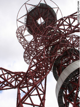 Johnson claimed the swirling, bright red sculpture, was "more complex" than the Eiffel Tower, and "endlessly rewarding" for the viewer.