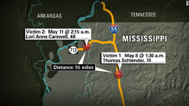 Man questioned in Mississippi highway killings, police say