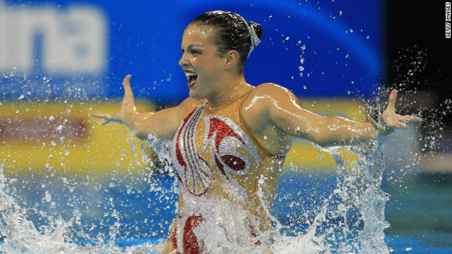 Mary Killman will be the youngest member of the U.S. synchronized swimming team at the London 2012 Olympics. 