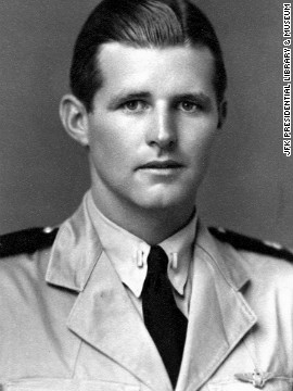 Joseph P. Kennedy Jr., the eldest son of Joseph and Rose Kennedy, died at 29 in a plane crash during World War II.