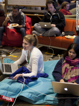 Part codathon, part slumber party, the Hackathon is a bonding ritual for many Facebook staffers.