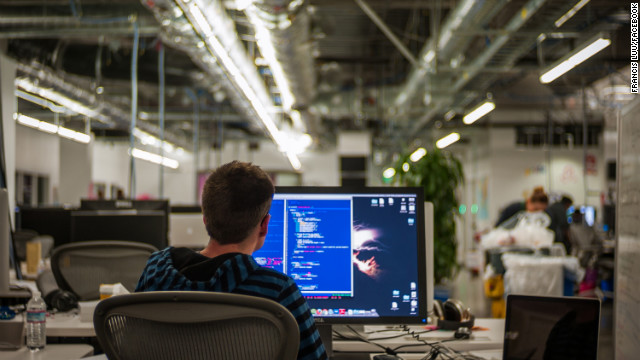 Fueled by Chinese food and Red Bull, many employees work on coding projects into the wee hours. 