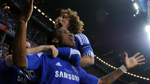 Didier Droga proved Chelsea's hero with a goal in normal time and the penalty shootout winner.
