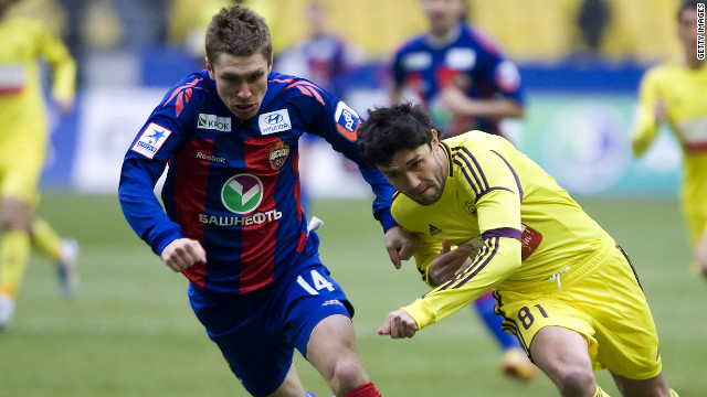 The surprise inclusion in the Russia squad was uncapped CSKA Moscow defender Kirill Nababkin(left). Under Guus Hiddink in 2008, Russia enjoyed a run to the semifinals in Austria and Switzerland. Hiddink's compatriot Dick Advocaat will be hoping for a similar performance this year.