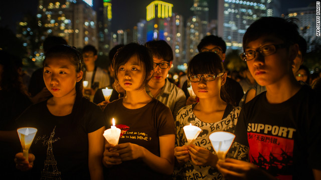 Los activistas conmemoran los 23 años de Tiananmen con el silencio oficial