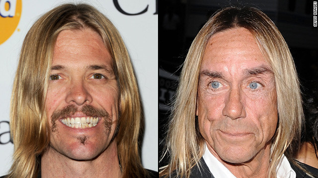 Taylor Hawkins was cast in part because he somewhat resembles the Stooges rocker Iggy Pop in his prime.