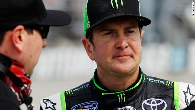 Racer Busch suspended for verbal abuse of reporter
